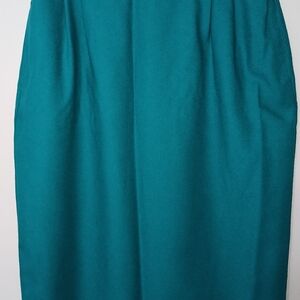 New With Tags Chic Teal Pencil Skirt